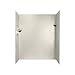 Shower Wall Kit Finish: Glacier, Size: 60"W x 72"D