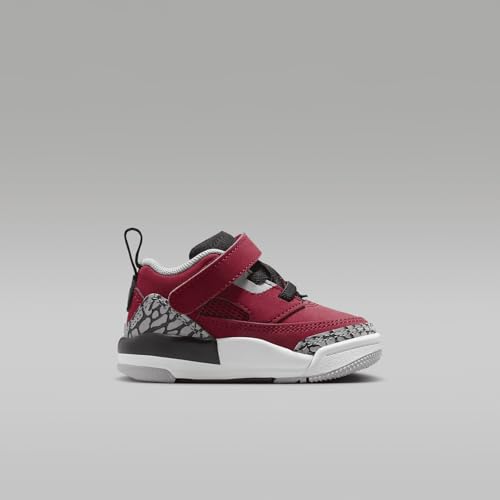 Jordan Spizike Low Baby/Toddler Shoes (FQ3952-600, Gym Red/Wolf Grey/Cool Grey/Black)3