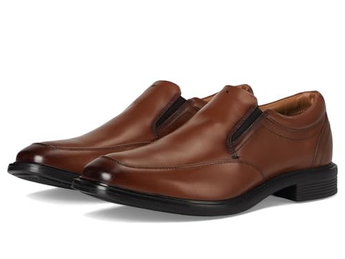Nunn Bush Men's Stark Moccasin Toe Slip-on Leather Dress Casual Business Formal Loafer