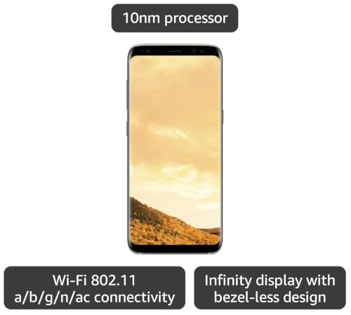 Image of Samsung Galaxy S8 64GB Unlocked Phone - International Version (Maple Gold)