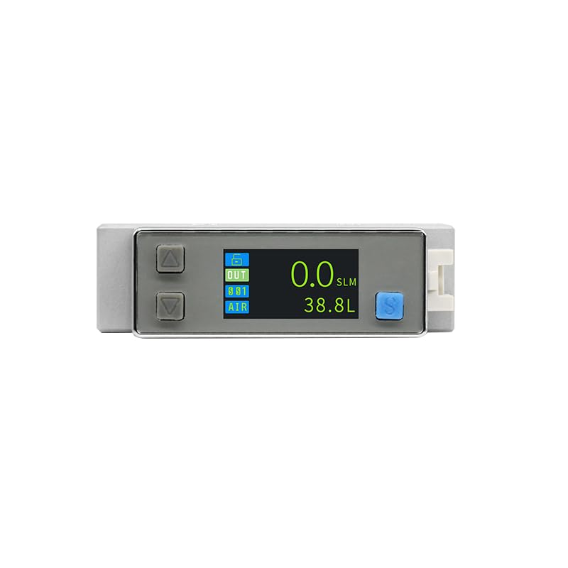 AFM17 Miniature Gas Thermal Mass Flow Meter Compressed Air Nitrogen Oxygen 0.02-200L/min Anti Static High Precision High Stability Easy to Operate
