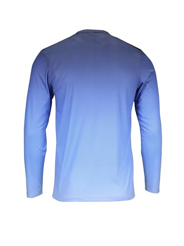 Men's Sun Protection Shirt UV UPF 50+ Long Sleeve Fishing Boating Running Quick Dry Lightweight3