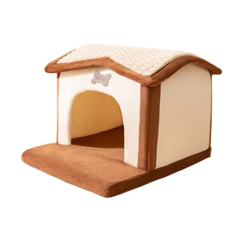 Coussin pour chat amovible super soft et dôme isolant pour grand chat L