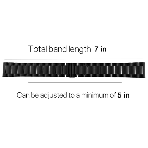 Rembyga Men's Watch Bands, Stainless Steel Metal Watch Strap, Compatible With 22Mm 20Mm Watch #TOP3