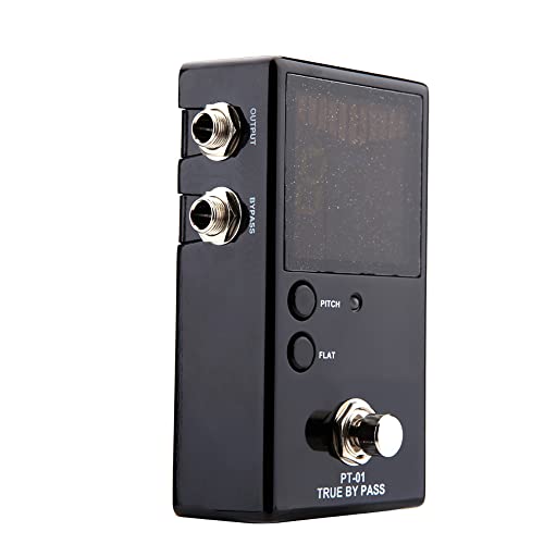 Afinador de Pedal guitarra baixo violino Ukelele Mini