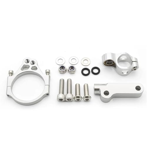 Soporte De Montaje Estabilizador Del Amortiguador De Dirección De La Motocicleta De Carbono Para Kawasaki Para VERSYS 1000 2012-2019 Soporte De Montaje Estabilizador Amortiguador Lineal(Color2)