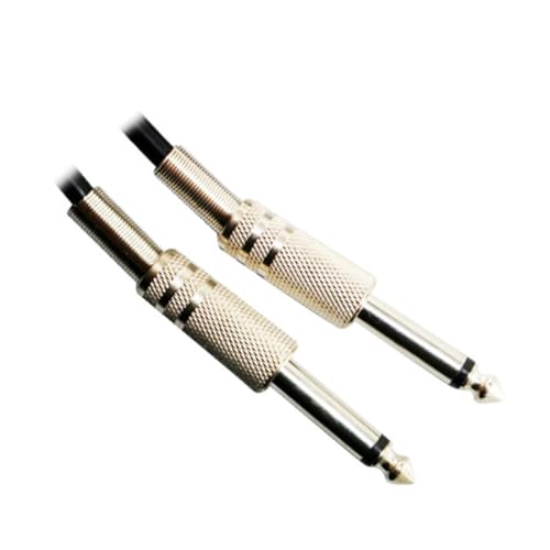 Plug P10 Conector Mono Metalico Guitarra Violão Baixo Conector P10 Mono