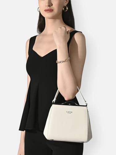 Image of Lavie Luxe Women's Fluff25 Frame Satchel Handbag | Satchel Bag for Work | Ladies Purse | Stylish Shoulder Bag | Gift For Women