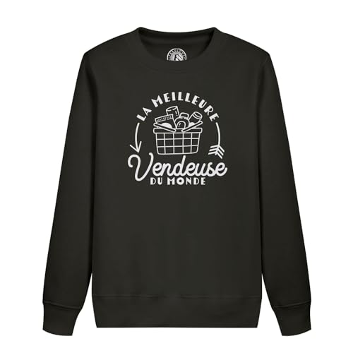 Sweatshirt enfant la meilleure vendeuse du monde pour valoriser votre petite fille