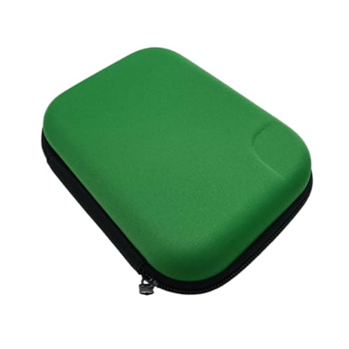 Image of First Aid Hard Case Empty, First Aid Hard Case First Aid EVA Hard Red Medical Bag for Home Health First Emergency Responder Camping Outdoors (Green)