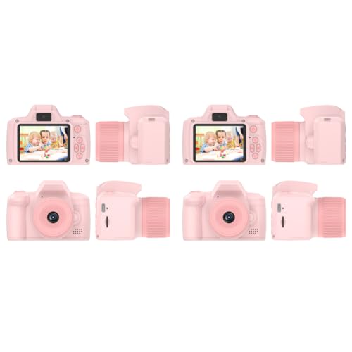 Fotocamera digitale per bambini 1080P HD con schermo IPS da fotocamera selfie con obiettivo per ragazzi e ragazze dai 6 ai 10 anni 2.4 pollici lungo