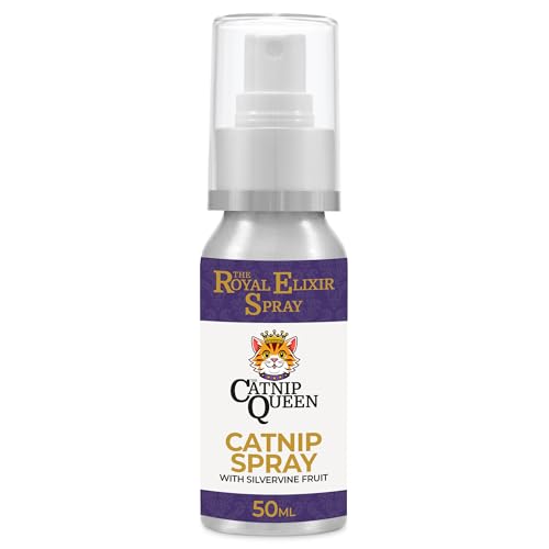 The Catnip Queen Extra Strong Catnip & Silvervine Spray for Cat Toys 60ml