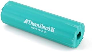 THERABAND Foot Roller for Foot Pain Relief, Massage Ball Roller for Arch Pain, Plantar Fasciitis Treatment, Heel Spurs Reliever, Tired Feet, Best Foot Massager with Ridges for Self Myofascial Release