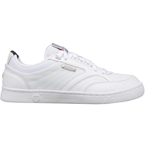 K-Swiss Womens Ambassador Elite Lace Up Sneakers Shoes Casual - White - Size 9 M
