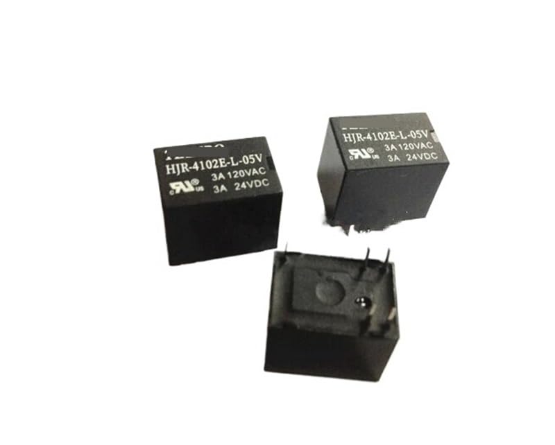 10pcs, HJR-4102E-L-05V HJR-4102E-L-5VDC HJR-4102E 5V 5VDC DC5V 3A