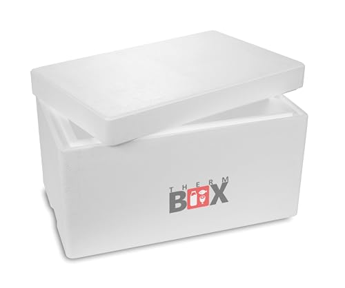 Boîte isotherme 37,5L en polystyrène 51x30x24cm pour le transport