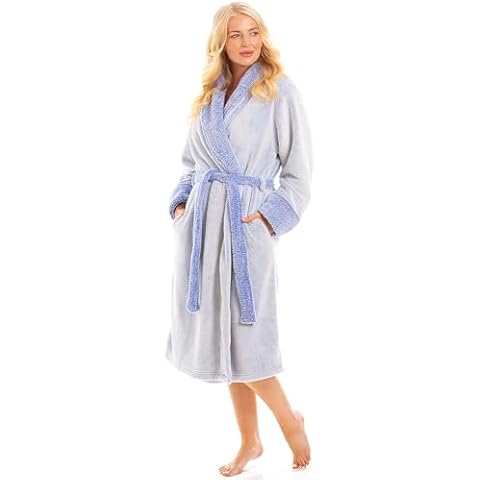Camille Women's Super Soft Fleece Gown Cover