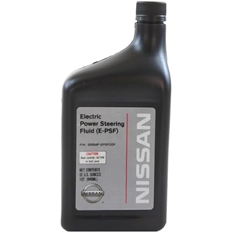 Genuine Nissan Fluid 999MP-EPSF00P Electric Power Steering Fluid - 1 Quart, Black Cover