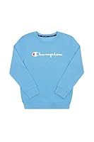 Champion Kids Script Crew Pullover Sweat, Track N Field, 8