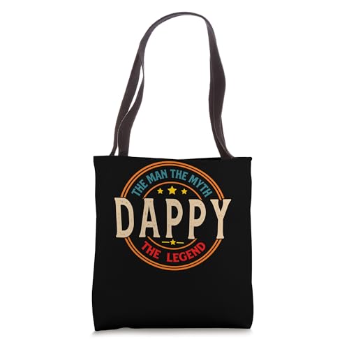 DAPPY The Legend The Man, Funny DAPPY Fathers Day Tote Bag