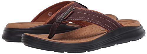 Skechers Sargo Reyon, Infradito Uomo, Marrone