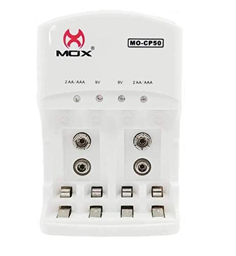 CARREGADOR DE PILHA MOX MO-CP50
