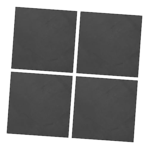 Generic 4pcs Shock Absorbing Material Reduce Noise Pads Mat for Washing Machine Furniture Protectors Mat for Furniture Chair Leg Floor Protectors Furniture Pads Treadmill Mat Black Rubber