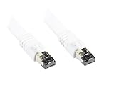 CAT8.1 FLACHBAND-Kabel - abwärtskompatibel zu CAT7 / CAT6A / CAT6 / CAT5e und älteren Versionen