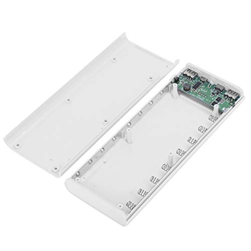 Kit Power Bank, caja portátil para 8 baterías, blanca miniatura 7