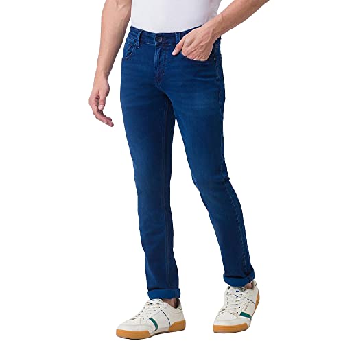 Image of Spykar Men's Super Skinny Fit Jeans