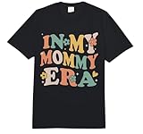 in My Mommy Era Funny Sarcastic Groovy Retro Mothers Day Comfort Colors Adult Heavyweight T-Shirt