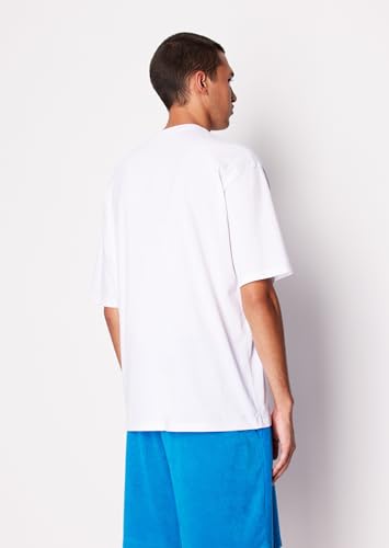 Armani Exchange Men's Comfort Fit Cotton Jersey Color Logo Tee2