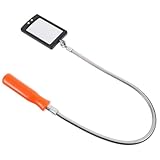 Schwenken und biegen: die fähigkeit des spiegels zum schwenken und biegen ermöglicht eine flexible positionierung und stellt sicher, dass sie jeden prüfen können, flexibler mechanikspiegel, mechanikspiegelwerkzeug