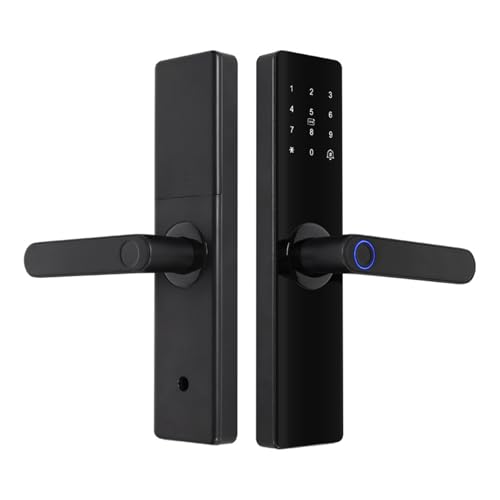 Serrure intelligente biométrique à empreinte et code pour porte de maison
