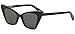 Produktbild Saint Laurent SL244 001 Black Victoire Cats Eyes Sunglasses Lens Category 3 Size 51mm