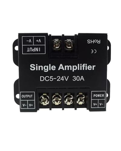 Amplificateur monochrome 30A 360W pour ruban LED avec contrôleur DC5-24V