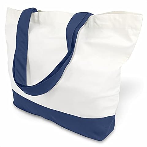 TOPDesign Large Cotton Canvas Tote Bag Cover