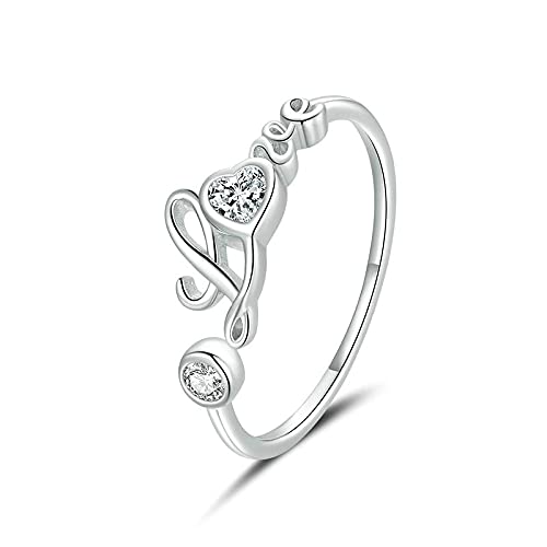 Bague ouverte argent 925 femme anneau réglable mariage et fiançailles
