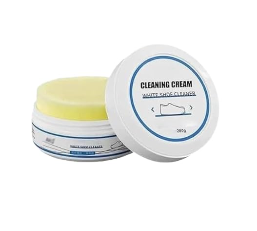 DROP IT SHOP White Shoe Cleaner Cream with Sponge Instant Shoe Whitener for White Shoes No-Wash Shoe Cleaning Kit White Sneaker Cleaner White Shoe Polish Sneaker (B0DCVL5123) Amazon Price History, Amazon Price Tracker