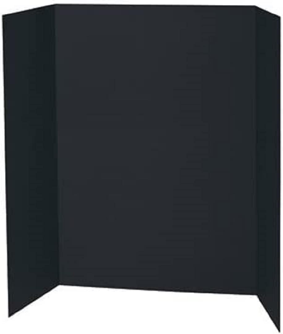 PROTECTAFILE 1 x Black Tri-Fold Spotlight Foam Presentation Board 841 x 1189 mm(A0 - A1) - Ideal for Showcasing Artwork and Projects - Lightweight Fold Presentation,Foldable Display (5) — image 1