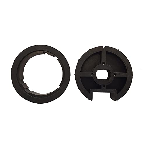 INDEM Adaptador para motor tubular para toldos con forma de ojiva, 60 mm, casquillo 10 x 15 mm