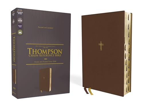 Zondervan 9780310459620 Nasb, Thompson Chain-Reference Bible cover