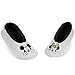 Disney Lustige Socken Damen mit weicher Sohle, Antirutsch Hausschuhsocken Damen mit Sherpa Fleece (38-41 EU, Grau Minnie/Mickey, numeric_38)