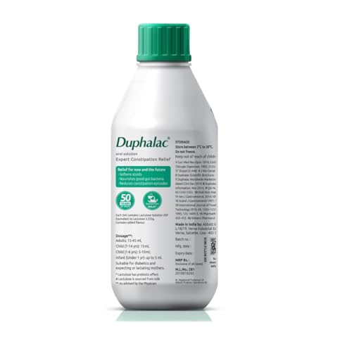 Image of Duphalac - Lemon Flavour Oral Solution || - 450ml (Pack of 2)