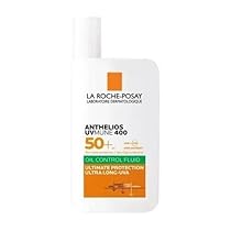 La Roche-Posay Anthelios Oil Control, Fluido Solare SPF50+, Per Pelli Miste e Grasse, Protezione Estrema Ad Ampio Spettro, Con Tecnologia CELLOX-B3 TM e Mexoryl XL, 50ml
