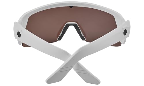 Image of SPY Optic Monolith 5050, Cylindrical Shield Semi-rimless Sunglasses, Color and Contrast Enhancing Lenses