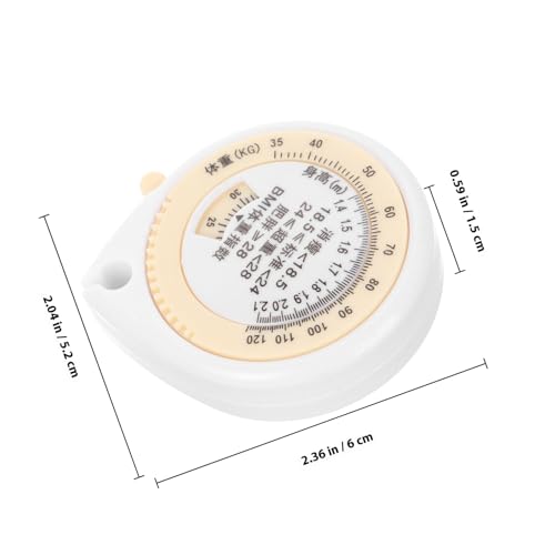 Cinta Métrica Retráctil Flexible para Medición Corporal miniatura 2