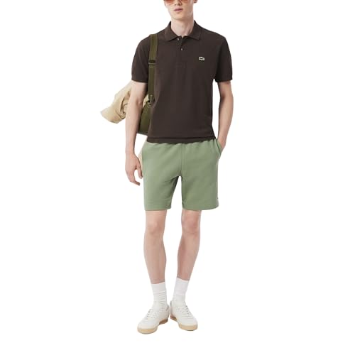 Image of Lacoste Men's Regular Fit French Terry Fleece Shorts