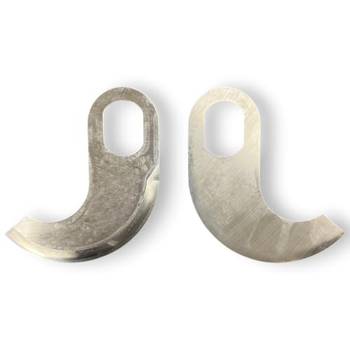 ALFA HOB 84181D Replacement Food Cutter Buffalo Chopper Knives | Replaces Hobart 00-077372 & 00-077373 for 8186 and 84816 Series Food Cutters