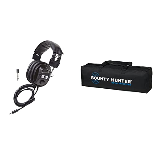 Image of Califone 3068AV Stereo /Mono Headphones and Bounty Hunter Bounty Carry Bag